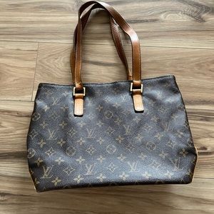 Vintage Louis Vuitton cabas piano tote